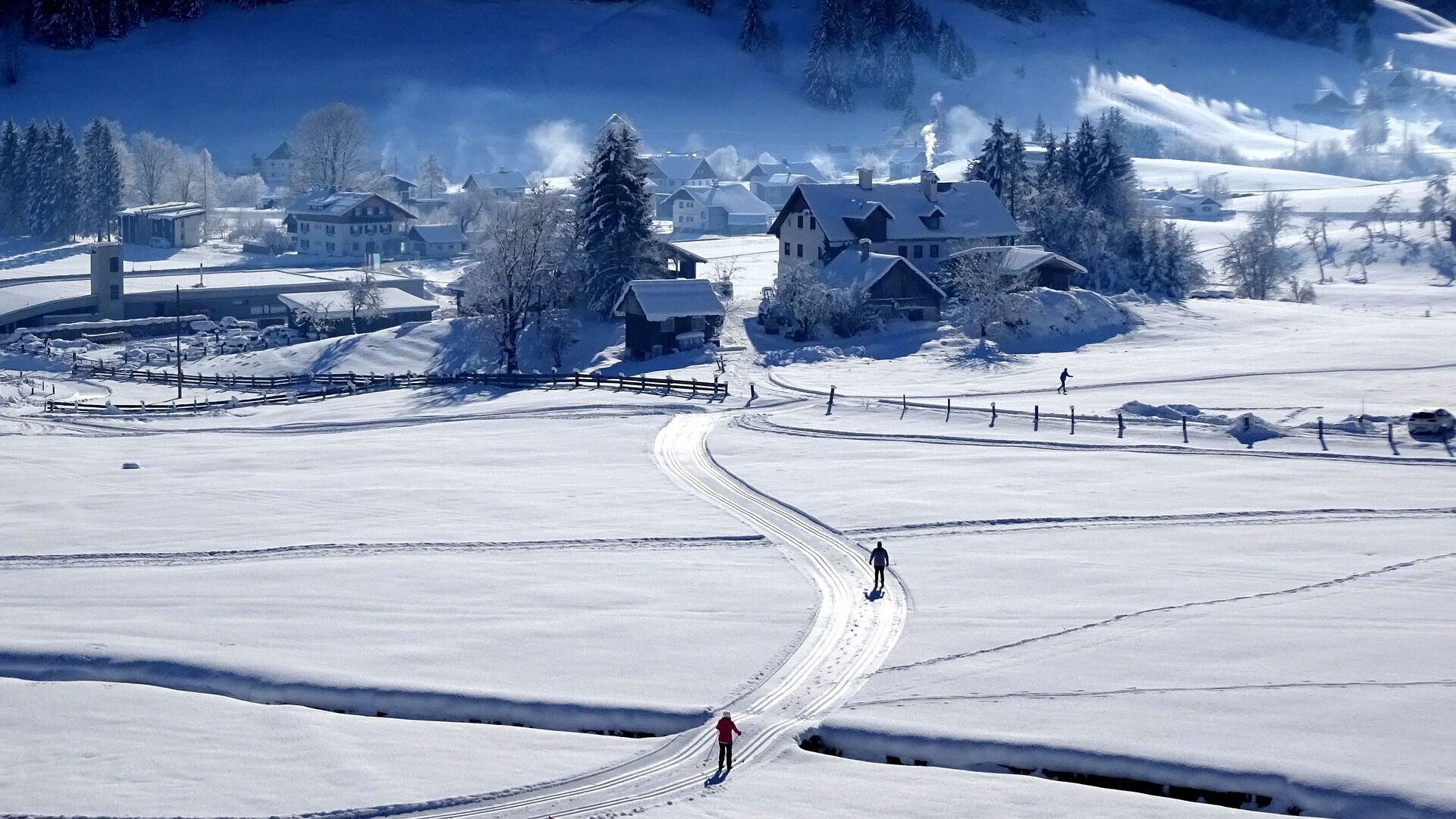 3. Embrace a new winter sport.